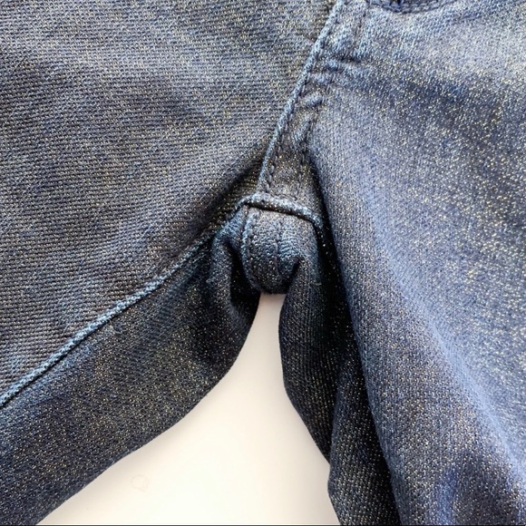 NWOT Anthro Pilcro shimmer high rise jeans - Picture 3 of 9